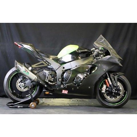 A-TECH エーテック フルカウルSTD 4点セット 素材：DC 綾織ドライカーボン / クリア塗装：なし Ninja ZX-10R KAWASAKI カワサキ フルカウル・外装セット 外装 | A-TECH | 06