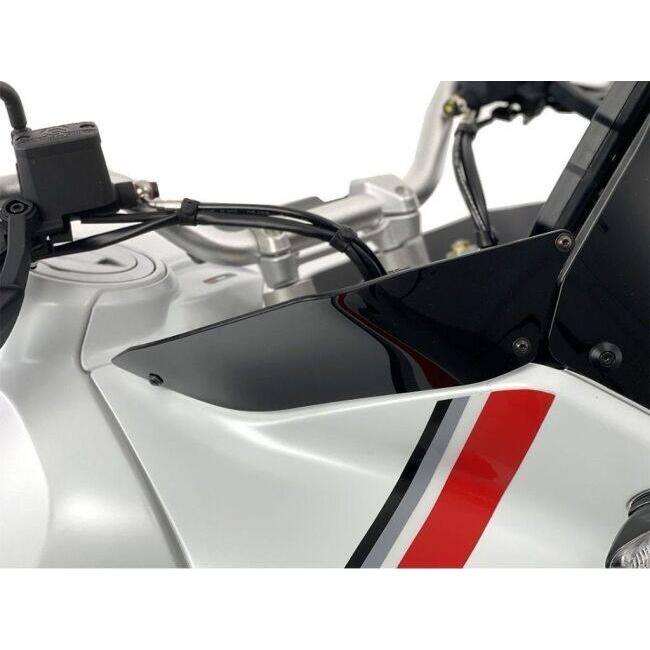 WRS ダブリューアールエス ウインドディフレクター カラー：艶ありブラック DESERTX DUCATI ドゥカティ スクリーン 外装_2