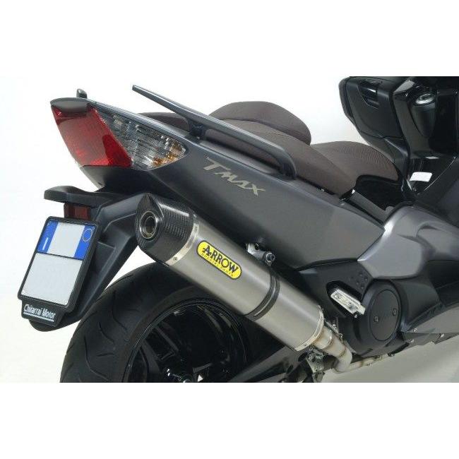 ARROW（SWISS MILITARY HANOWA） - ARROW 箭 RACE-TECH スリップオンマフラー サイレンサー材質：チタン YP 500 TMAX 530 YAMAHA ヤマハ えり巻き