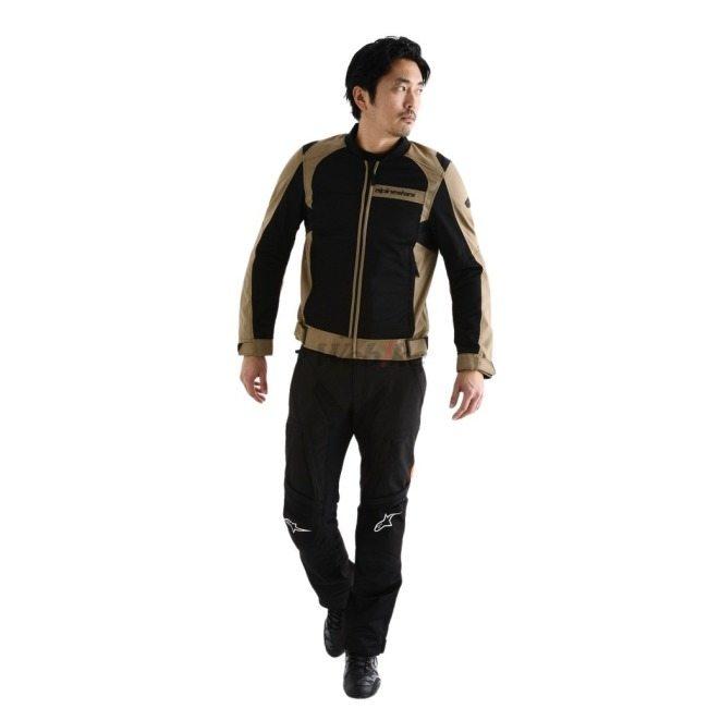 アルパインスターズ LUC V2 AIRメッシュジャケット Mサイズ　黒 Honda Luc V2 Air-Jacke - SCHWARZ CONTEMPORARY Textiljacken