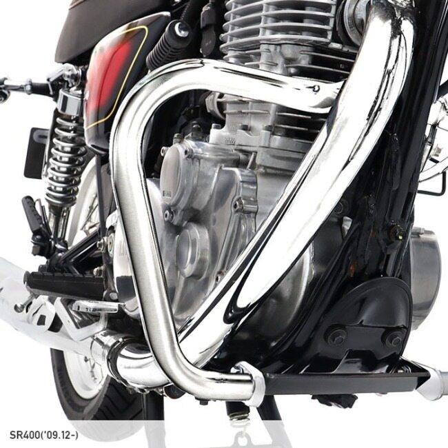 F*n様 SR400 500　ピストン2個、エンジンガード、純正パーツなど　ガレ ENDURANCE（エンデュランス） エンジンガード SR400 YAMAHA ヤマハ