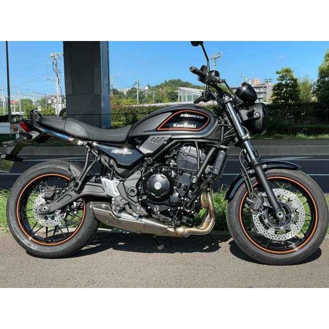 チタンカスタムグラブバーミラーフィニッシュ Z900R/CAFE STRIKER