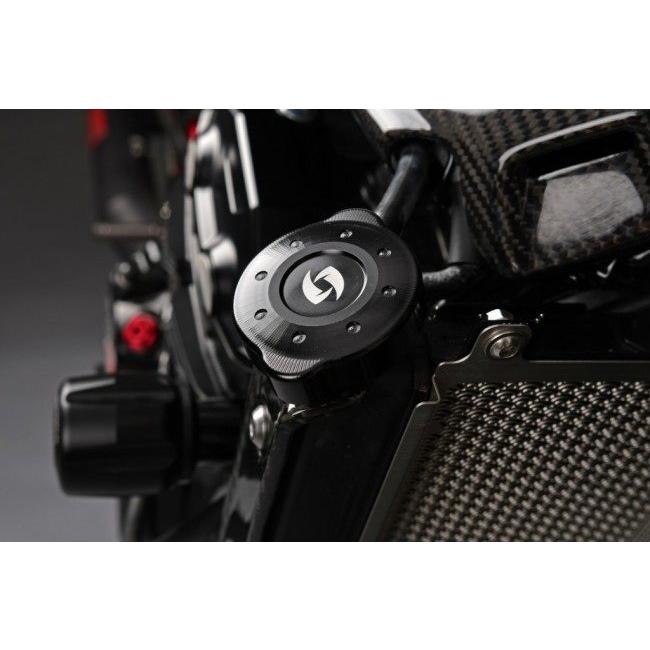 SPEEDRA（スピードラ） ラジエーターキャップカバー カラー：レッド