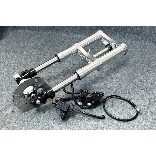 GM-MOTO ジーエムモト KEPSPEED製 倒立フロントフォーク カラー：シルバー モンキー HONDA ホンダ フロントフォーク サスペンション 足回り | ブランド登録なし