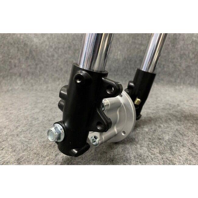 GM-MOTO ジーエムモト KEPSPEED製 倒立フロントフォーク カラー：シルバー ダックス シャリー HONDA ホンダ フロントフォーク サスペンション 足回り | ブランド登録なし | 07