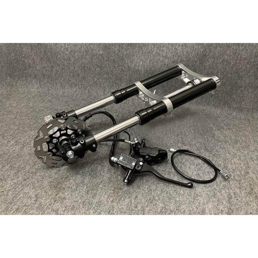 GM-MOTO ジーエムモト KEPSPEED製 倒立フロントフォーク カラー：ブラック ダックス シャリー HONDA ホンダ フロントフォーク サスペンション 足回り | ブランド登録なし