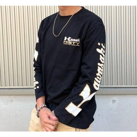 ミスティ MISTY KAWASAKI ロンT〈BLK〉 サイズ：XL Tシャツ アパレル