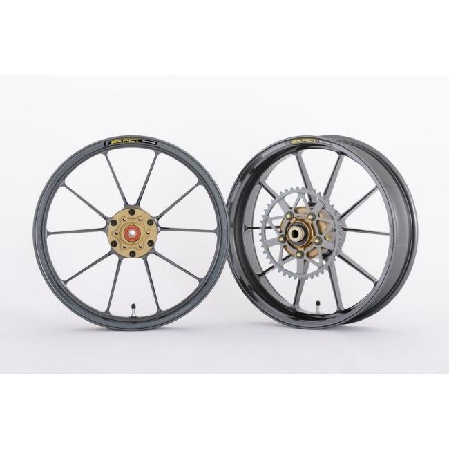 ADVANTAGE アドバンテージ EXACT [イグザクト] RACING 10 フル鍛造アルミニウムホイール 前後セット カラー：ガンメタ CBR250RR HONDA ホンダ ホイール 足回りの画像