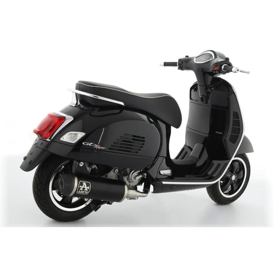 アロー ARROW URBAN スリップオンマフラー VESPA GTS 300 HPE PIAGGIO