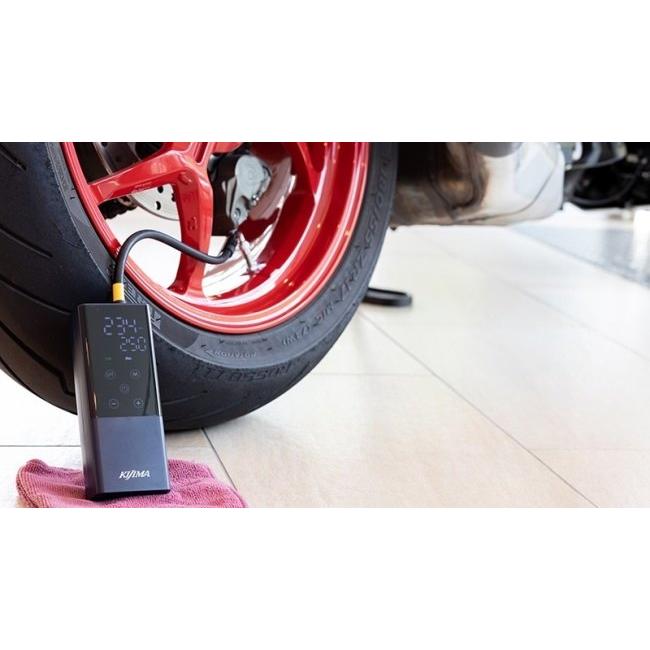 KIJIMA キジマ スマートエアポンプ JP02 HONDA ホンダ YAMAHA ヤマハ HARLEY-DAVIDSON ハーレーダビッドソン SUZUKI スズキ KAWASAKI カワサキ 空気入れ | KIJIMA | 01