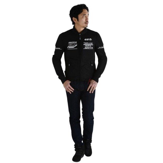 値下げ　エルフ　ジャケット　サイズＬＷ elf エルフ アパレル EJ-S116 フレッドメッシュジャケット