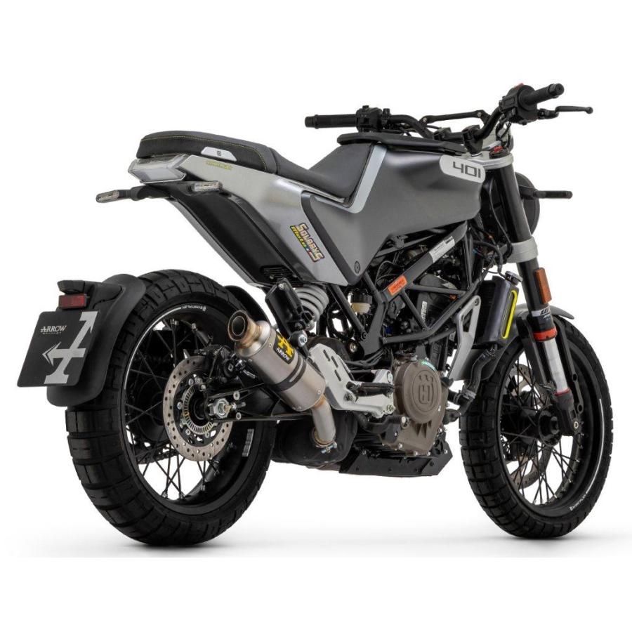 ARROW アロー GP2 スリップオンマフラー サイレンサー材質