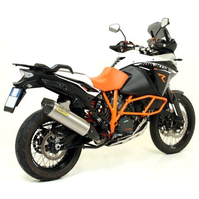 ARROW アロー MAXI RACE-TECH スリップオンマフラー サイレンサー材質：チタン 1050 ADVENTURE 1090 1190 1290 SUPER KTM マフラーの画像