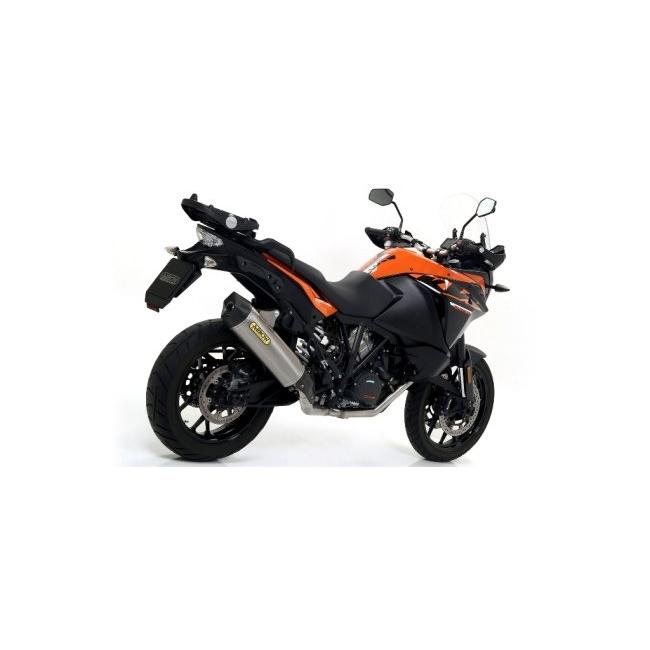 ARROW アロー MAXI RACE-TECH スリップオンマフラー サイレンサー材質：チタン 1050 ADVENTURE 1090 1190 1290 SUPER KTM マフラーの画像