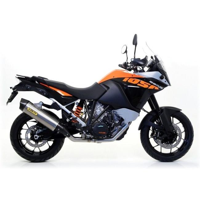 ARROW アロー MAXI RACE-TECH スリップオンマフラー サイレンサー材質：チタン 1050 ADVENTURE 1090 1190 1290 SUPER KTM マフラーの画像
