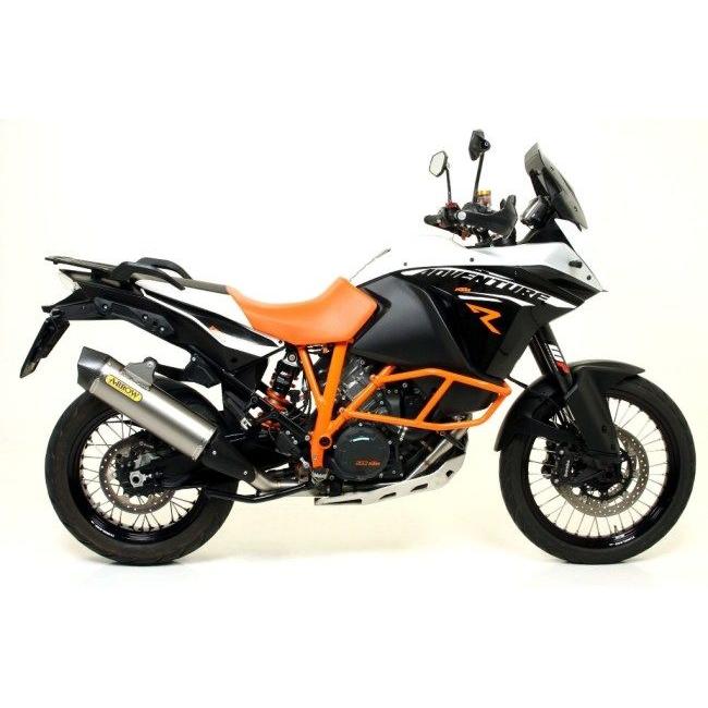 ARROW アロー MAXI RACE-TECH スリップオンマフラー サイレンサー材質：チタン 1050 ADVENTURE 1090 1190 1290 SUPER KTM マフラーの画像