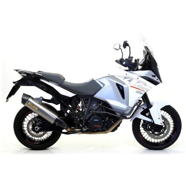 ARROW アロー MAXI RACE-TECH スリップオンマフラー サイレンサー材質：チタン 1050 ADVENTURE 1090 1190 1290 SUPER KTM マフラーの画像