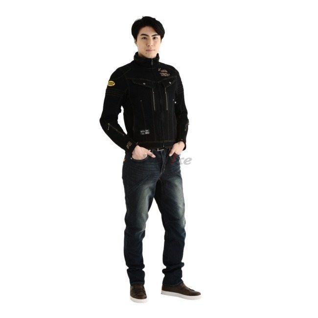 BATES 　ライディングジャケット 　デニム BATES（ベイツ） ストレッチデニムジャケット サイズ：XL オール