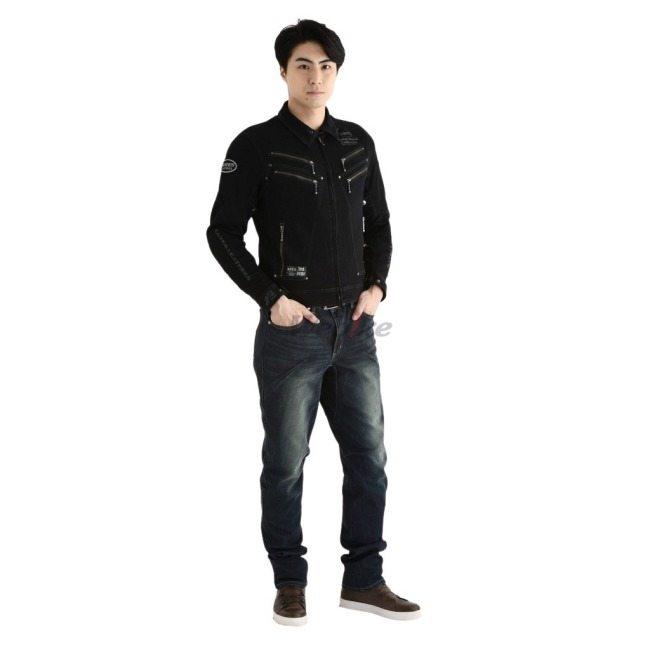BATES 　ライディングジャケット 　デニム BATES（ベイツ） ストレッチデニムジャケット サイズ：S オール