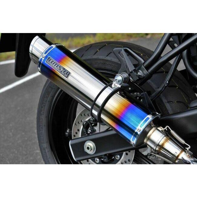 スズキ SV650 BEAMS R-EVO2 ヒートチタン スリップオンマフラー BEAMS（ビームス） R-EVO2 スリップオンマフラー 政府認証