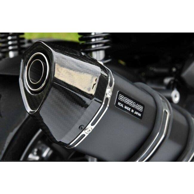 BEAMS　CORSA-EVOⅡ マットブラック フルエキゾースト BEAMS（ビームス） CORSA-EVOII フルエキゾーストマフラー 政府認証