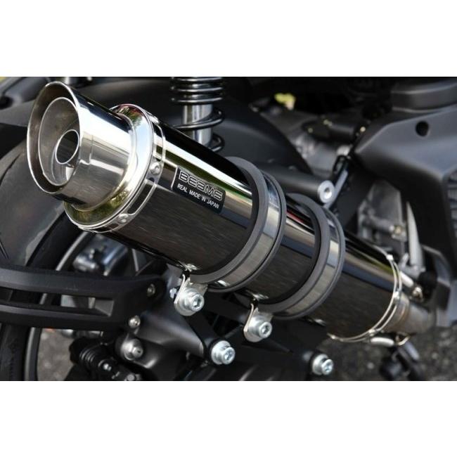 BEAMS ビームス R-EVO2 フルエキゾーストマフラー 政府認証 サイレンサータイプ：スーパーメタルブラック(重量：3.35kg【純正4.95kg】) X FORCE YAMAHA ヤマハ | BEAMS | 03