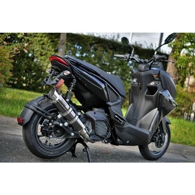 BEAMS ビームス R-EVO2 フルエキゾーストマフラー 政府認証 サイレンサータイプ：スーパーメタルブラック(重量：3.35kg【純正4.95kg】) X FORCE YAMAHA ヤマハ | BEAMS | 07