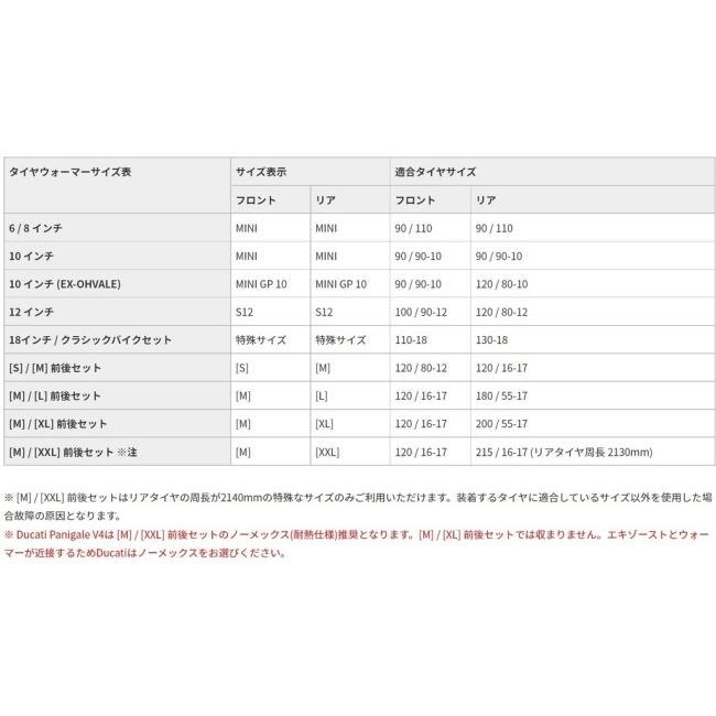 Capit カピット タイヤウォーマー ミニ シングル (単品) 6／8 インチ カラー：ブルー その他タイヤ関連用品の画像