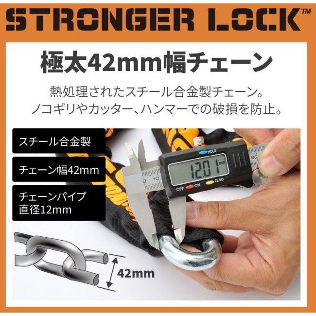 ぜろ様 DAYTONA デイトナ ストロンガーロックセット かすみ チェーン