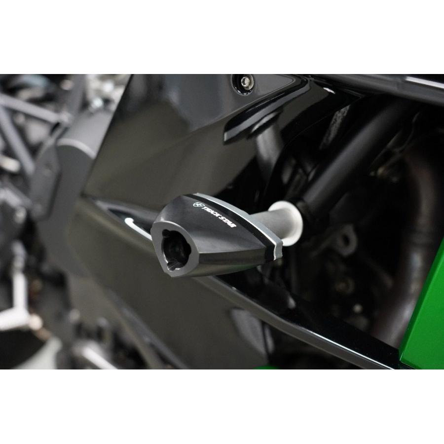 TRICKSTAR トリックスター フレームスライダー タイプ：左側補修セット / タイプ：TYPE-D Ninja H2 SX SE + KAWASAKI カワサキ フレーム | TRICK STAR
