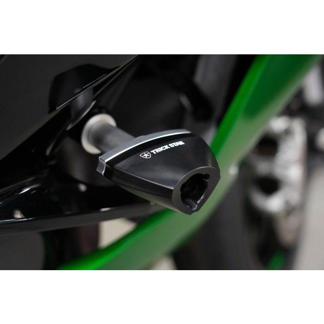 TRICKSTAR トリックスター フレームスライダー タイプ：左側補修セット / タイプ：TYPE-D Ninja H2 SX SE + KAWASAKI カワサキ フレーム | TRICK STAR | 01