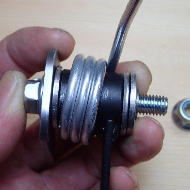 工房きたむら コウボウキタムラ チェーンテンショナー ローラーカラー：赤 セロー250 トリッカー YAMAHA ヤマハ アクスルブロック・チェーンアジャスター | 工房きたむら | 03