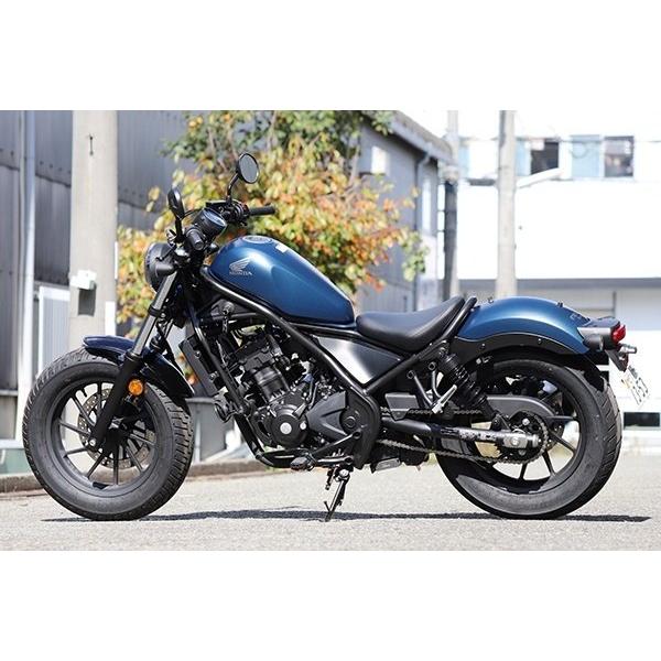 GOODS グッズ ショートリブドフロントフェンダー タイプ：黒塗装仕上げ Rebel250 HONDA ホンダ フロントフェンダー フェンダー関連 外装_4
