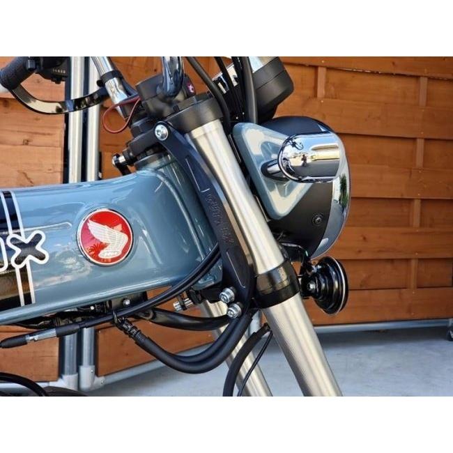 OUTEX アウテックス ステムスタビライザー カラー：アルマイトクリアー ダックス125 HONDA ホンダ サスペンション 足回りの画像