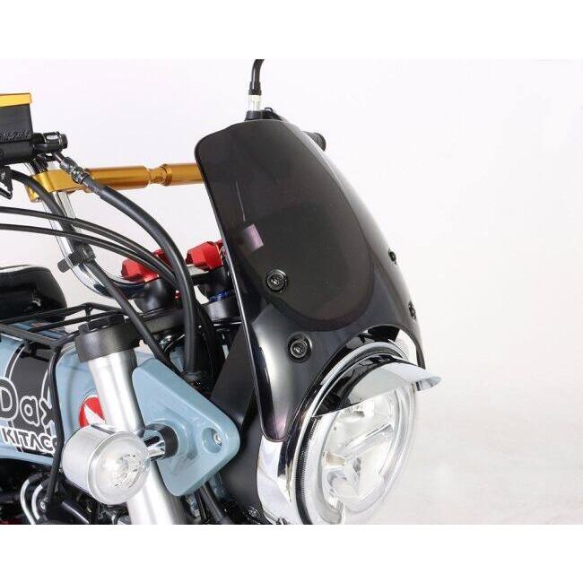 HONDA MONKEY 125 エアロバイザー KーCON KITACO キタコ エアロバイザー モンキー125 ダックス125 HONDA