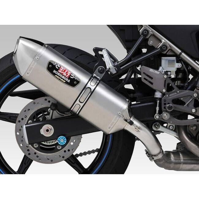 ヨシムラ　SUZUKI SV650 Slip-On R-77Jサイクロン ヨシムラ（YOSHIMURA） スリップオン R-77Jサイクロン EXPORT SPEC