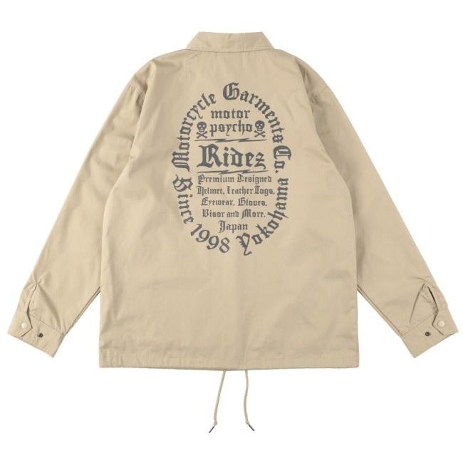 完売 RIDEZ ライズ MOTORPSYCHO COACH JACKET サイズ：XL カジュアル