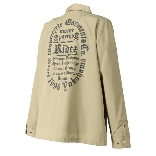 完売 RIDEZ ライズ MOTORPSYCHO COACH JACKET サイズ：XL カジュアル