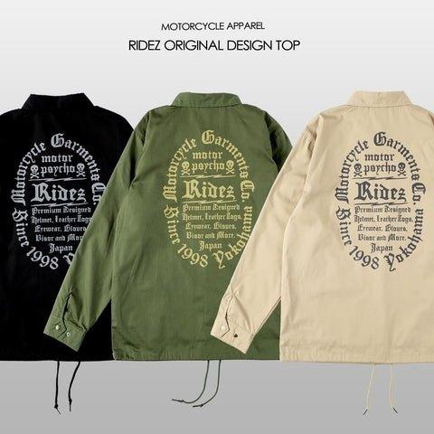 RIDEZ ライズ MOTORPSYCHO COACH JACKET サイズ：XL カジュアル