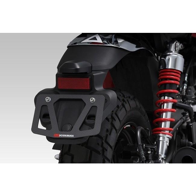 ヨシムラ（YOSHIMURA） カーボンナンバープレートホルダー タイプ