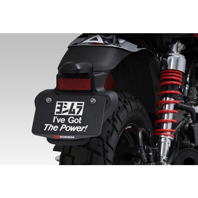 ヨシムラ（YOSHIMURA） カーボンナンバープレートホルダー タイプ