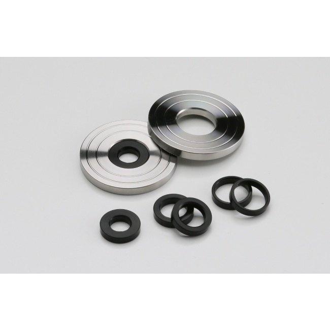 AELLA アエラ ハンドルバーエンド チタンカラー2枚セット カラー：ブルー  BMW DUCATI ドゥカティ APRILIA アプリリア その他バーエンドオプション・補修部品 | AELLA | 01