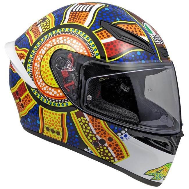 【芝犬】AGV K-1 S GRAZIE VALE ヘルメット Lサイズ agv K-1 S GRAZIE VALE (バイク用ヘルメット) 価格比較 - 価格.com