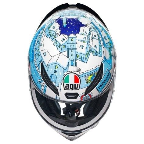 AGV エージーブイ K1 S JIST Asian Fit - ROSSI WINTER TEST 2017 ヘルメット サイズ：L(59-60cm)｜webike｜07