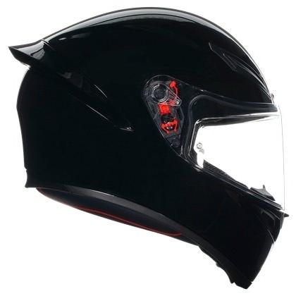 AGV エージーブイ K1 S JIST Asian Fit - BLACK ヘルメット サイズ：M(57-58cm)｜webike｜03
