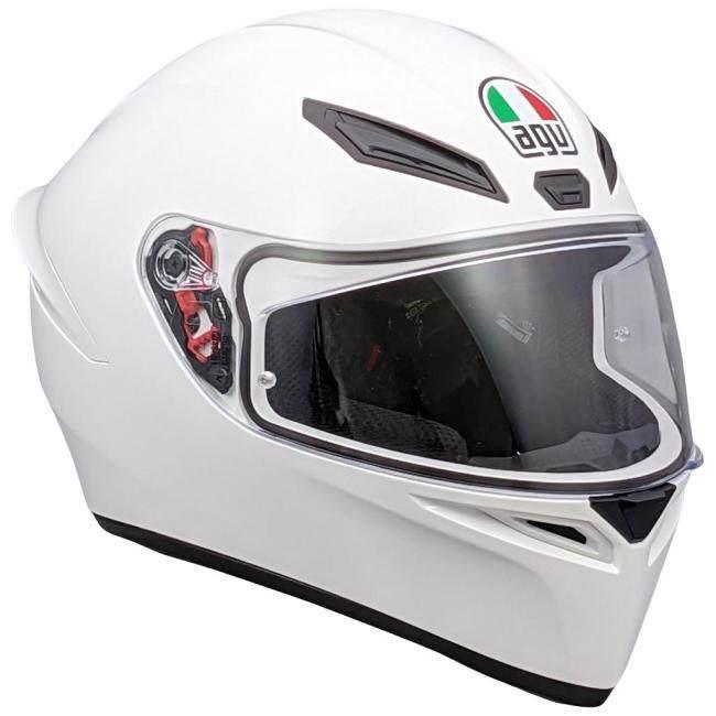 AGV エージーブイ K1 S JIST Asian Fit - WHITE ヘルメット サイズ：L(59-60cm) フルフェイスヘルメット | ブランド登録なし | 12