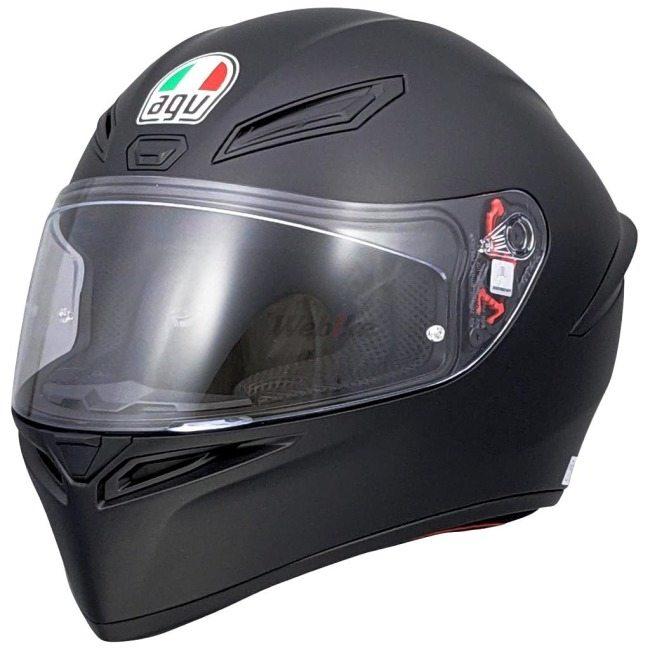 AGV エージーブイ K1 S JIST Asian Fit - MATT BLACK ヘルメット サイズ：M(57-58cm)｜webike｜11