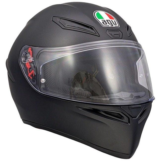 AGV エージーブイ K1 S JIST Asian Fit - MATT BLACK ヘルメット サイズ：L(59-60cm) フルフェイスヘルメット | ブランド登録なし | 12