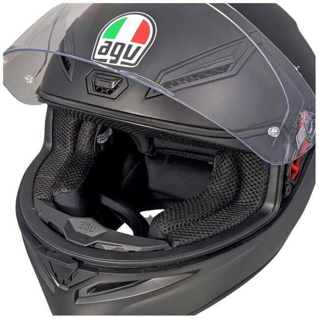 AGV エージーブイ K1 S JIST Asian Fit - MATT BLACK ヘルメット