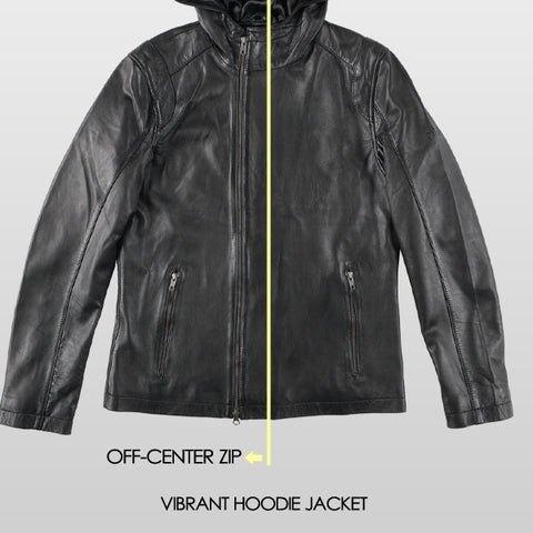 RIDEZ ライズ VIBRANT HOODIE JACKET レザージャケット サイズ：L
